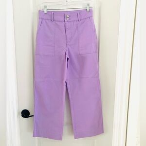 LOFT High Rise Wide Leg Crop Pants - 4P